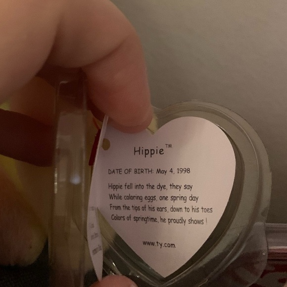 RARE Bundle of 4 Beanie Babies Hippie, Hoppity, Floppity and… - Picture 6 of 12